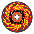 Slime Balls SB Flame Light Ups OG Slime 66mm 78a Black Skateboard Wheels