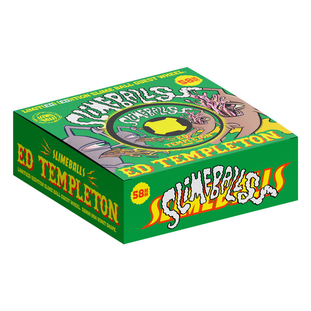 Slime Balls Ed Templeton Vomit Mini 58mm 99a Black Hardline Slime Balls Wheels