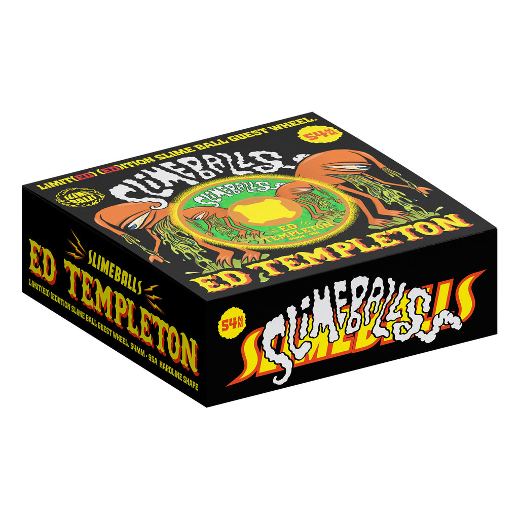Slime Balls Ed Templeton Vomit Mini 54mm 95a Orange Hardline Slime Balls Wheels