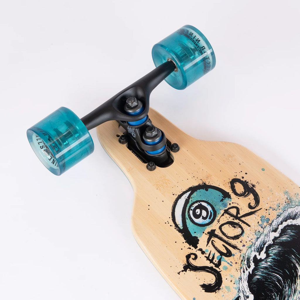 Sector 9 Manta Shoots 8.7" x 33.5" Complete Cruiser