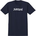 Krooked Double Ok Script Navy White T-Shirt