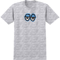 Krooked Eyes Ringspun Heather Grey T-Shirt