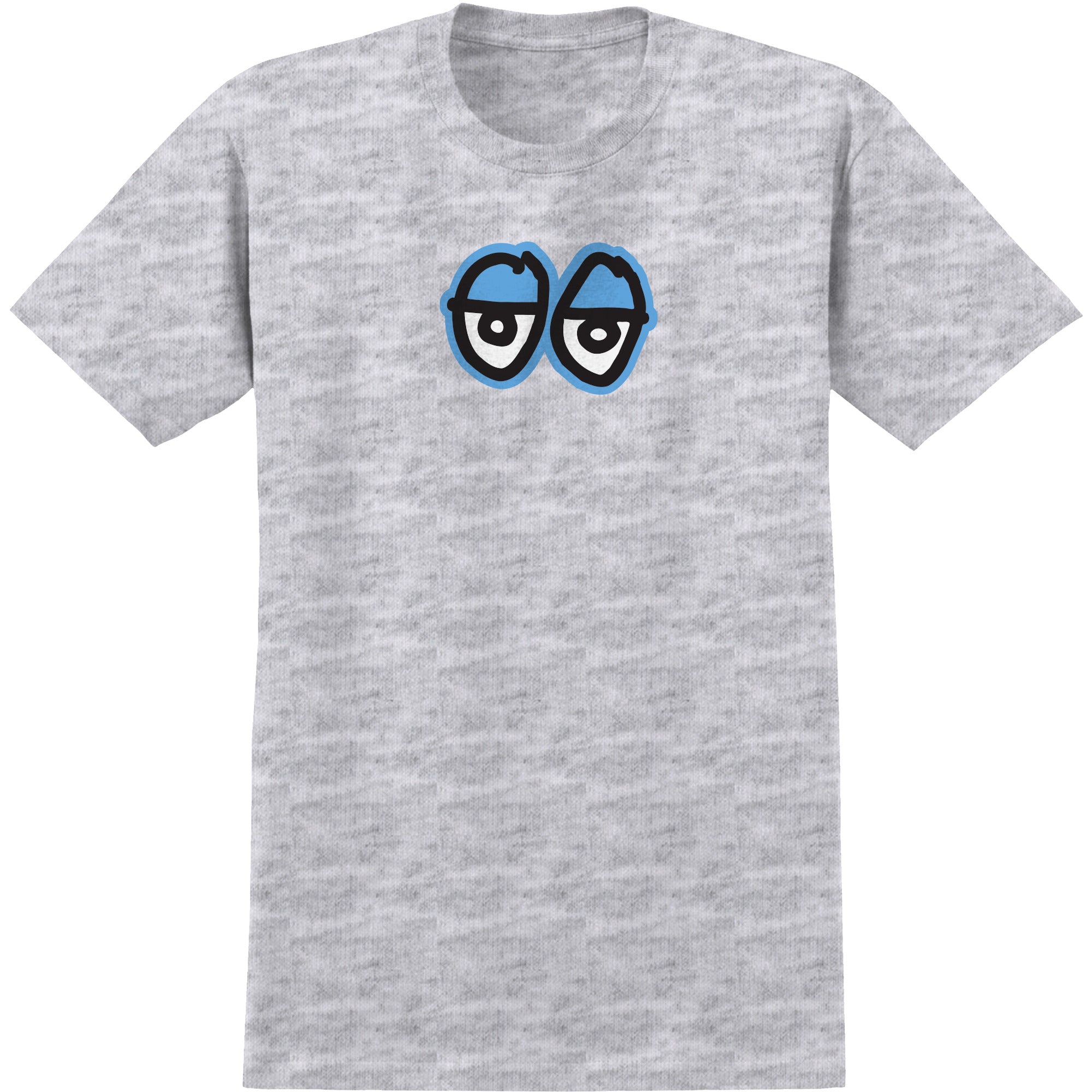 Krooked Eyes Ringspun Heather Grey T-Shirt