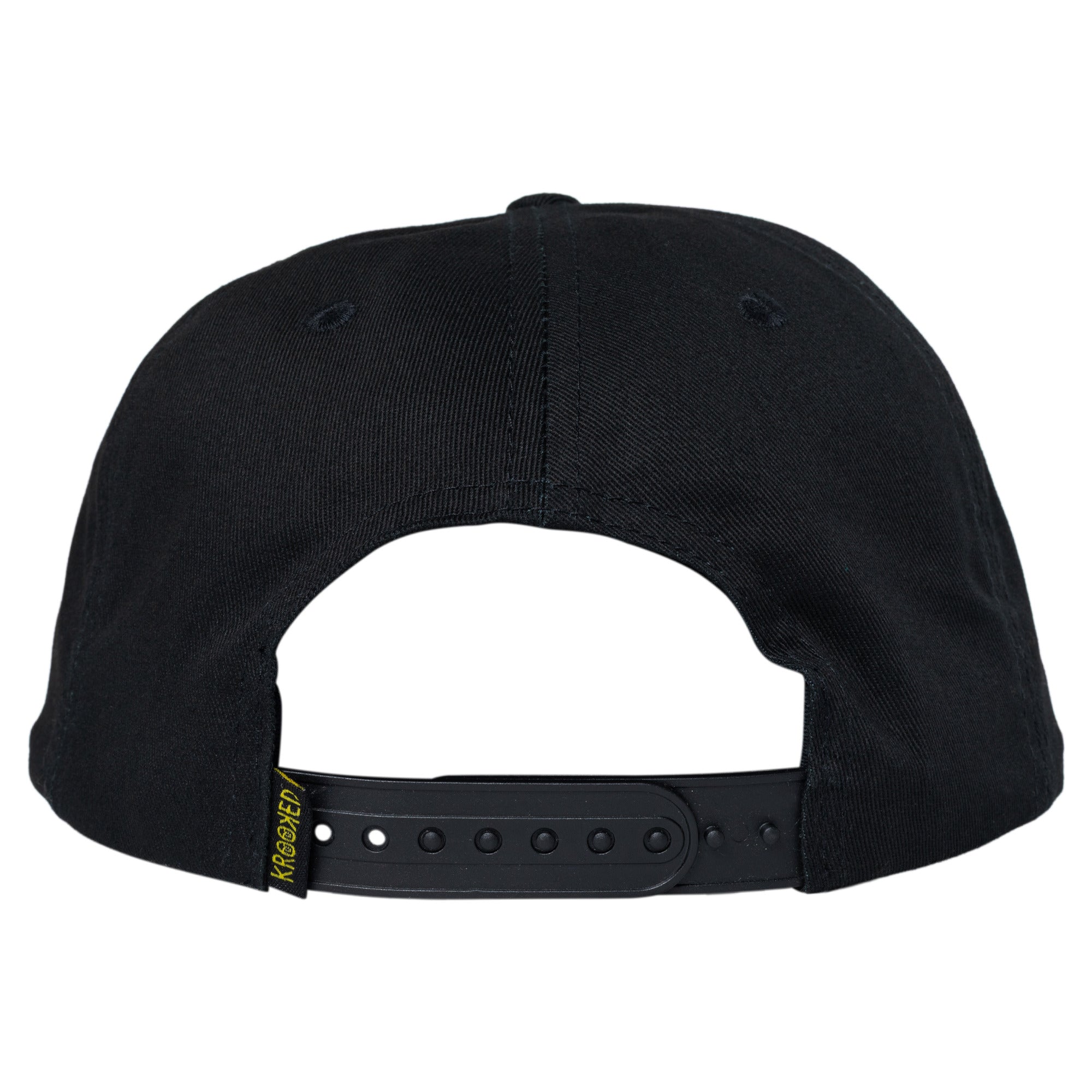 Krooked Tarragon Black White Snapback Hat