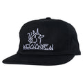 Krooked Tarragon Black White Snapback Hat