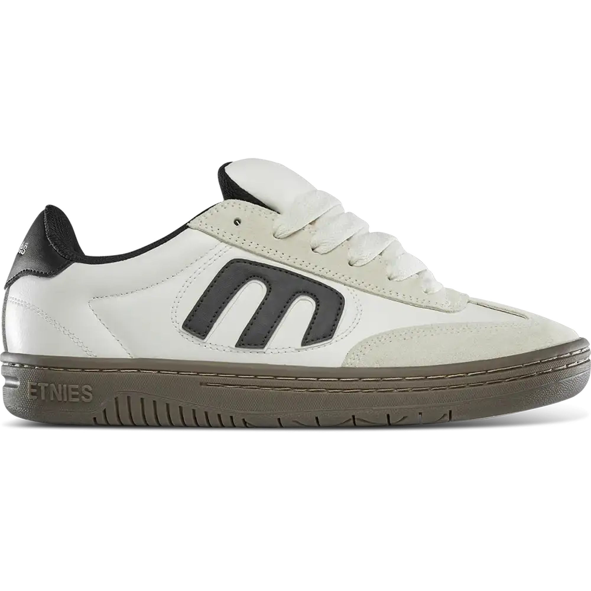 Etnies Locut White/Black/Gum Skateboard Shoe