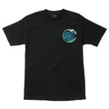 Santa Cruz Wave Dot S/S Heavyweight Black T-Shirt