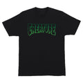 Creature Logo Outline S/S Heavyweight Black T-Shirt