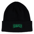 Creature Logo Outline Beanie Long Shoreman Black OS Unisex Hat