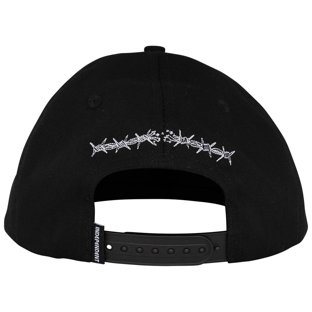 Independent  Bratrud Notebook Snapback Unstructured Black OS Unisex Hat