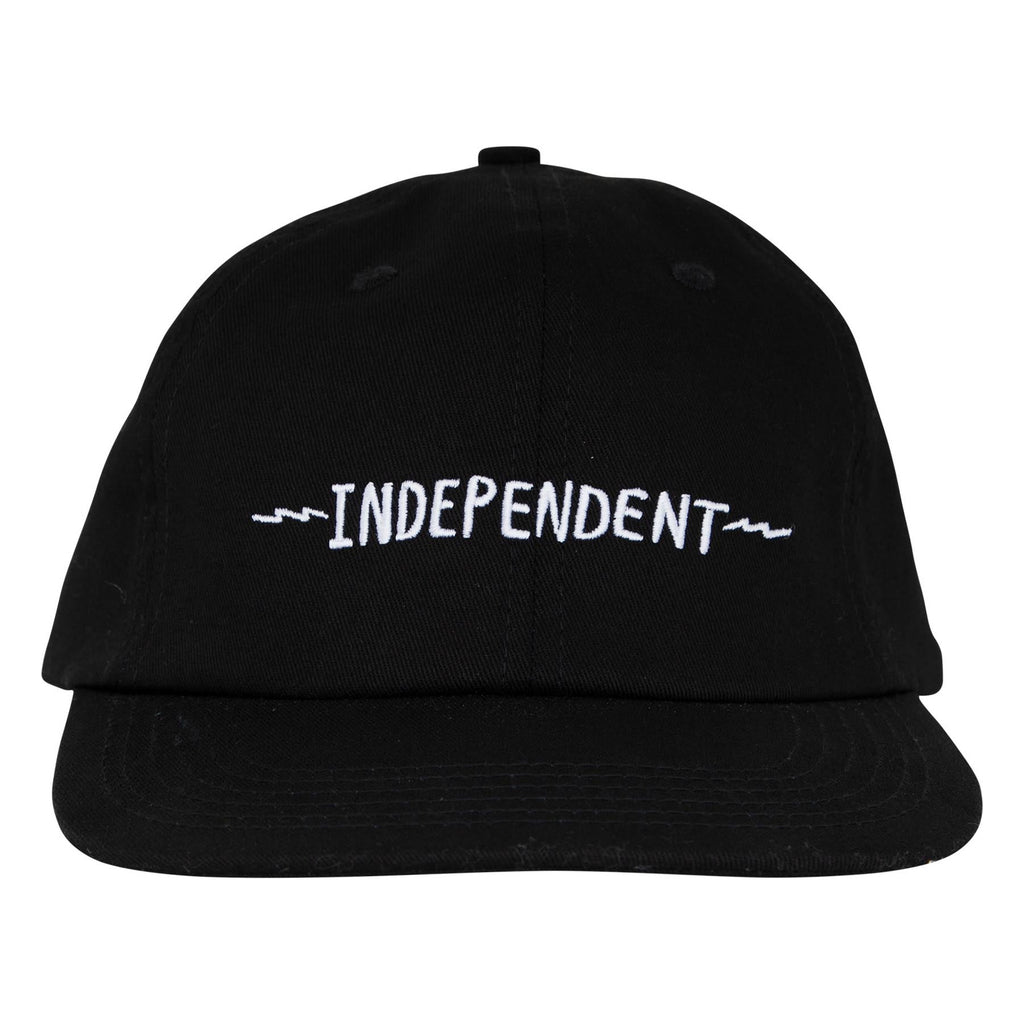 Independent  Bratrud Notebook Snapback Unstructured Black OS Unisex Hat