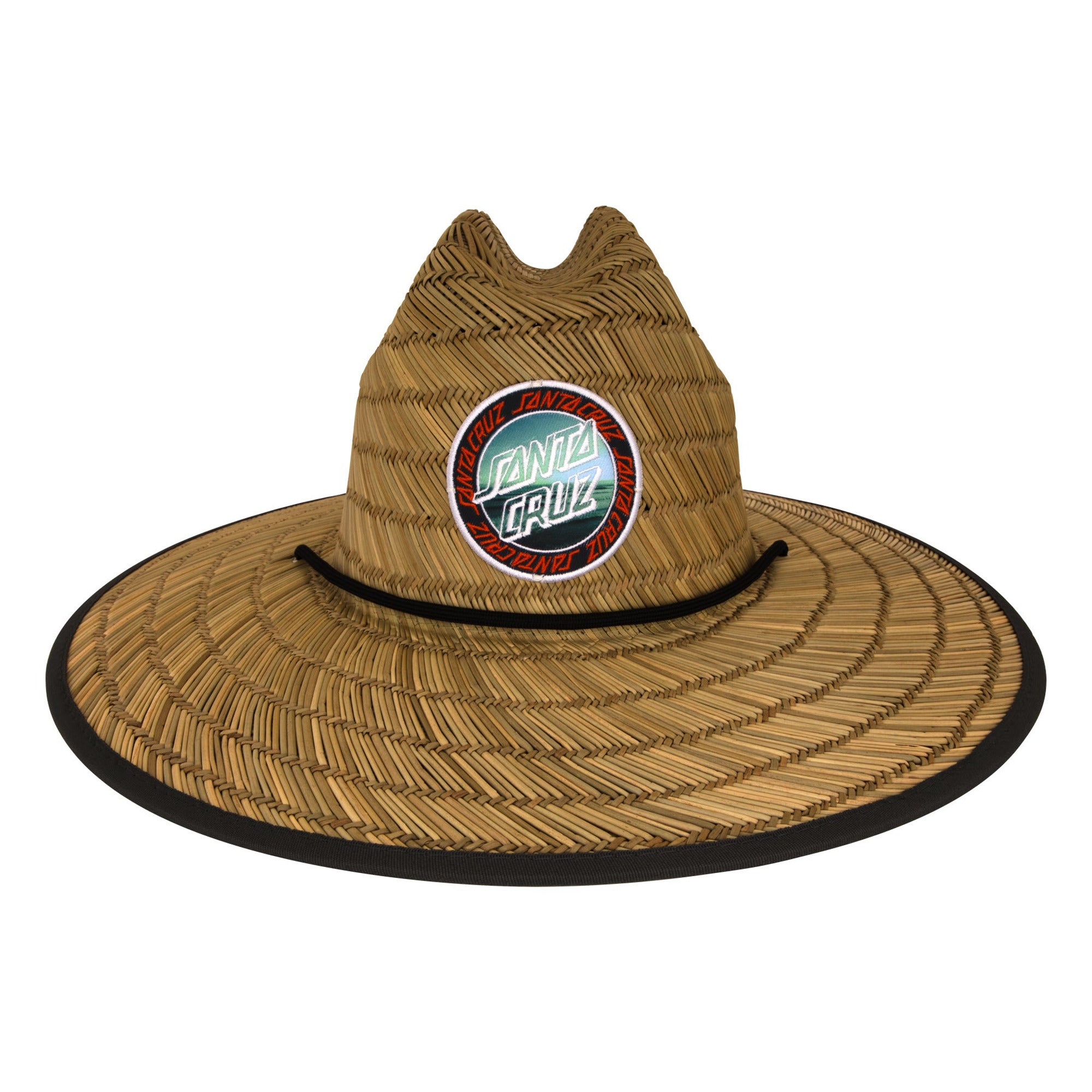 Santa Cruz Ringed Homebreak Sun Hat Structured Natural OS Unisex Hat