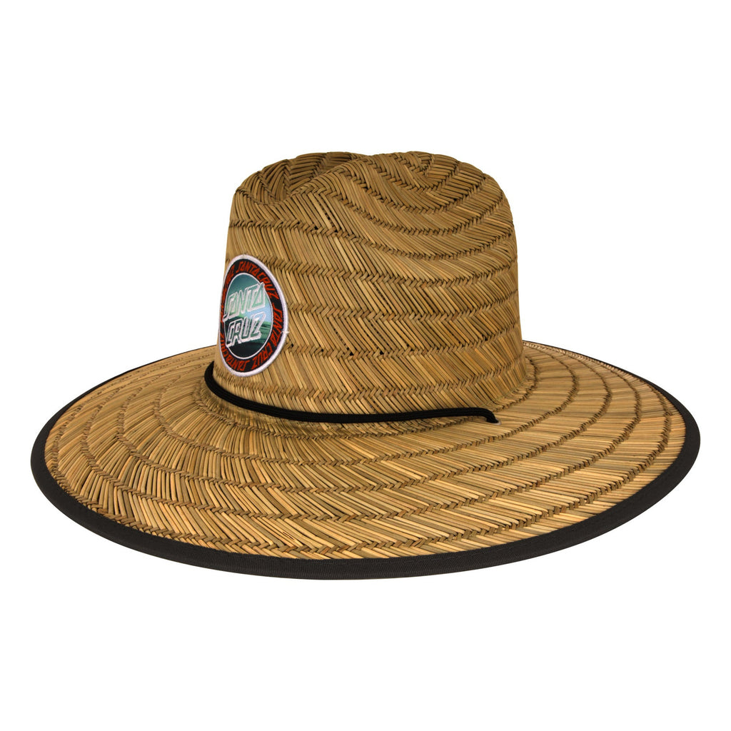 Santa Cruz Ringed Homebreak Sun Hat Structured Natural OS Unisex Hat