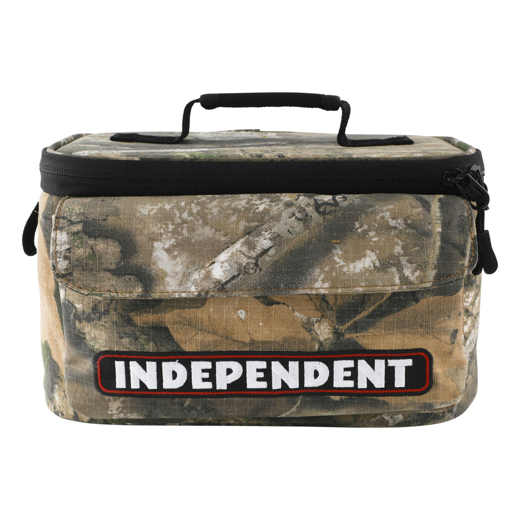 Independent Bar Logo Realtree Camo Cooler