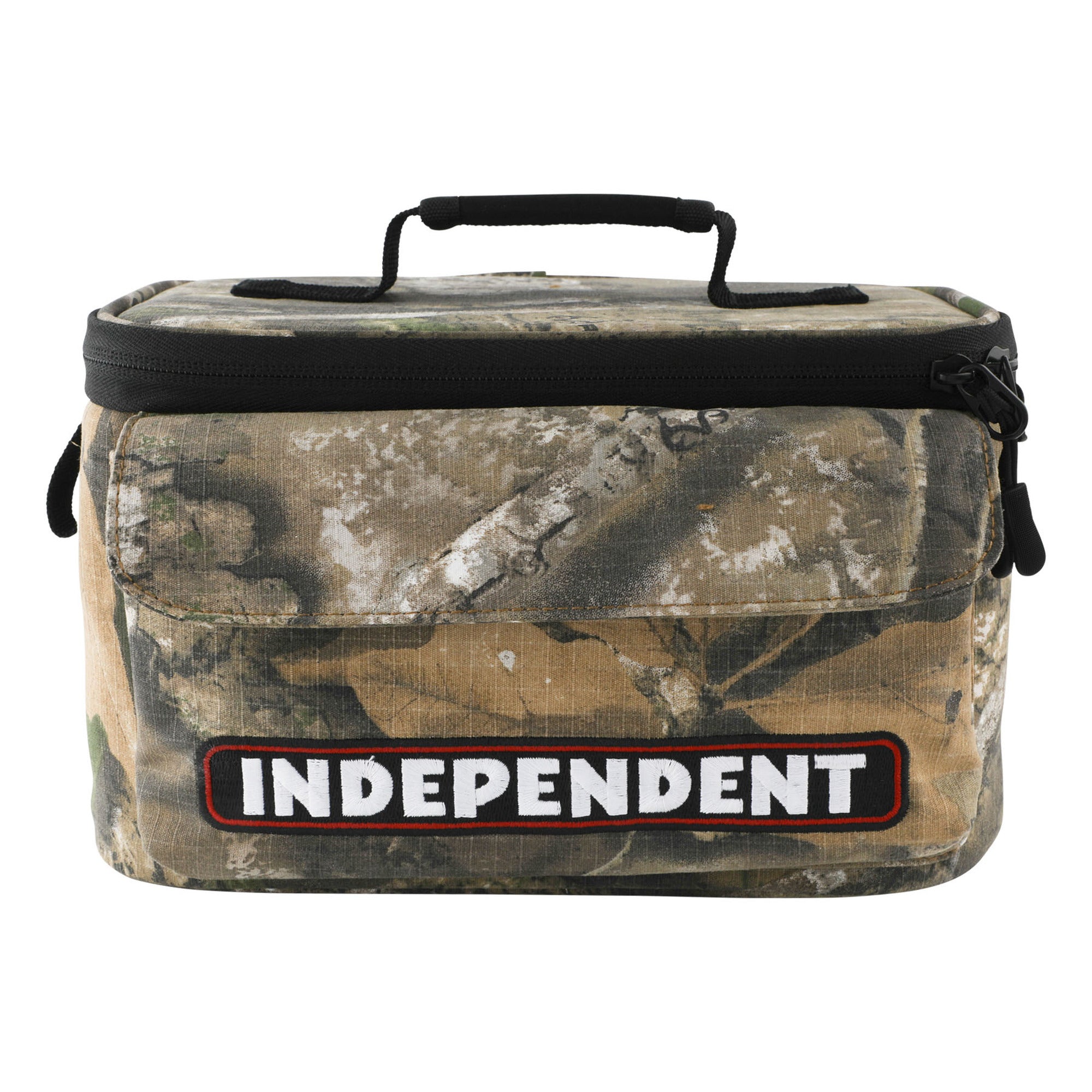 Independent Bar Logo Realtree Camo Cooler