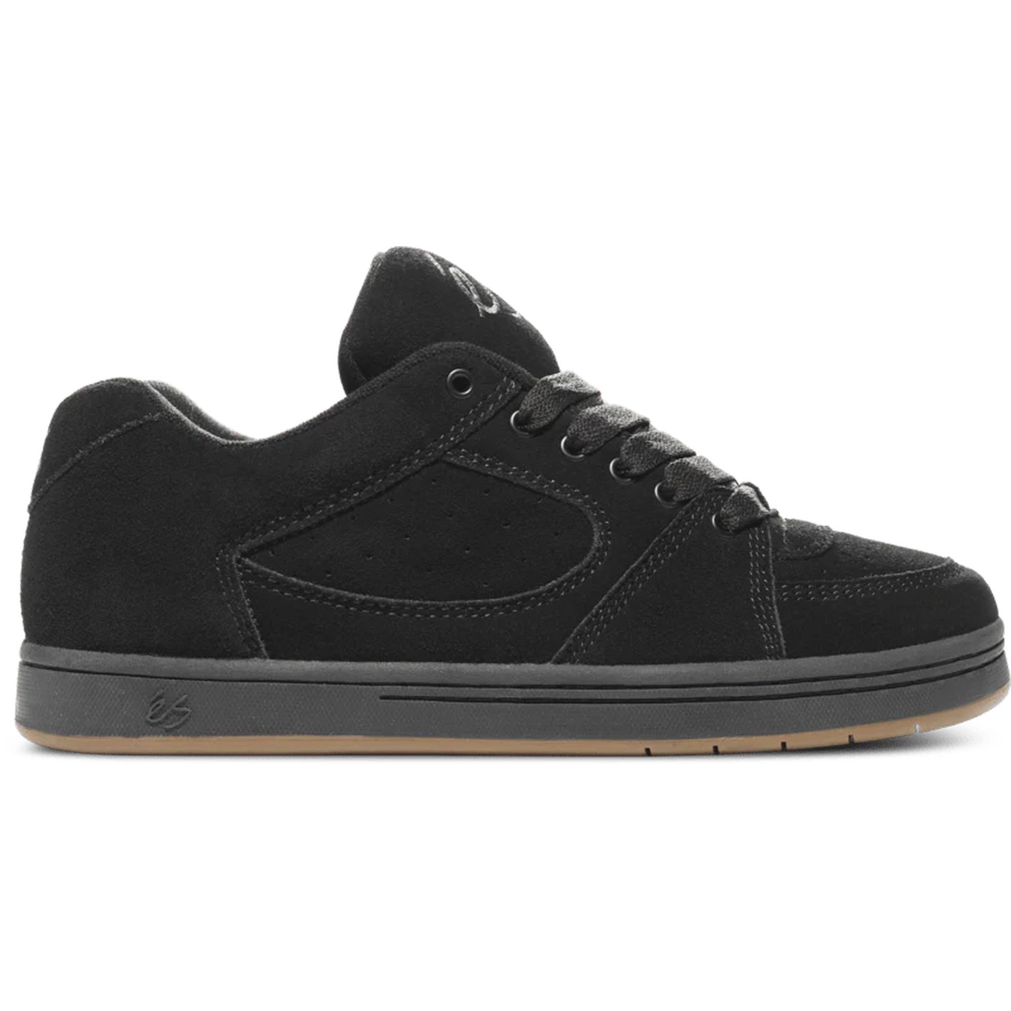 eS Accel OG Black Skateboard Shoe