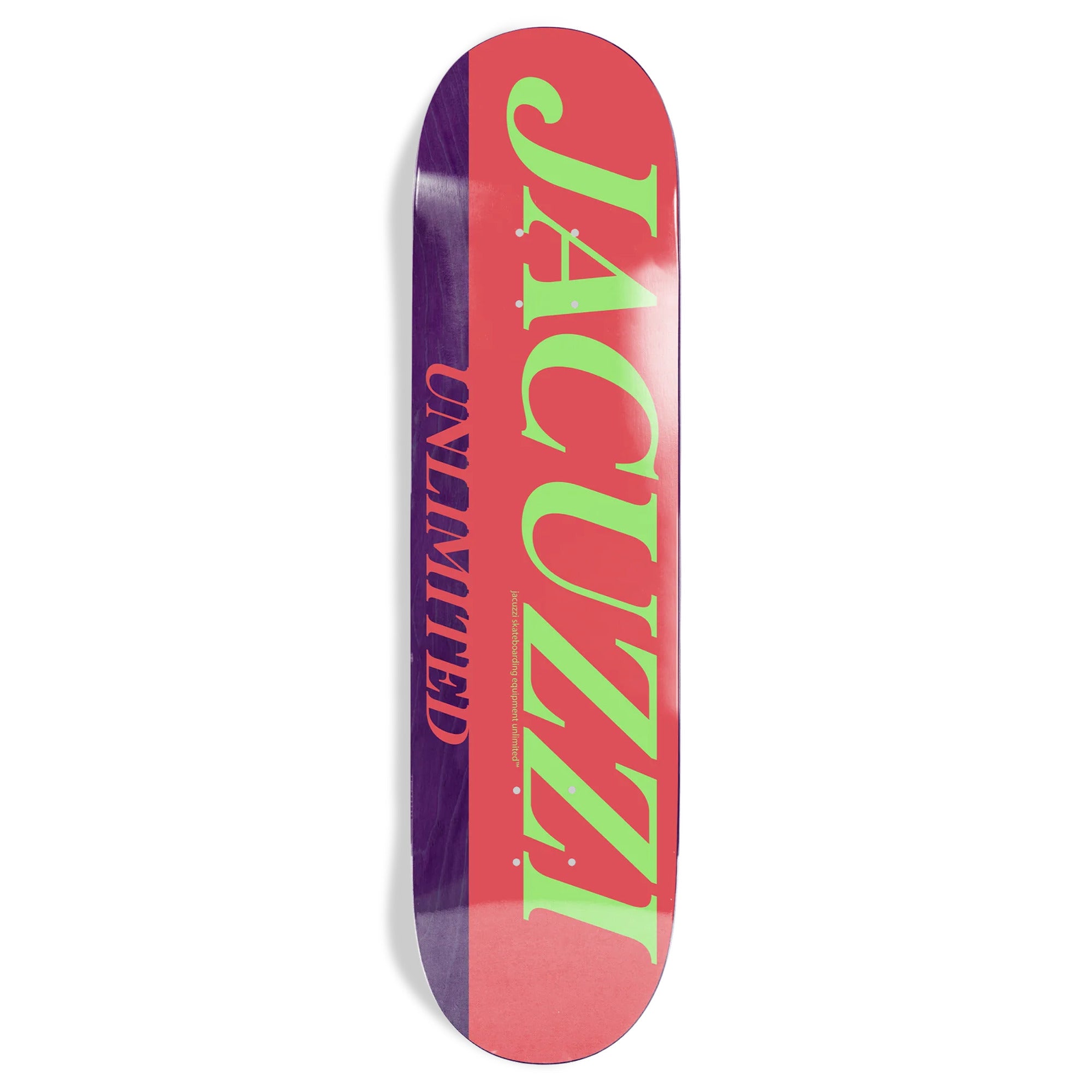 Jacuzzi Flavor 8.25" x 32" Pink Skateboard Deck