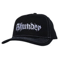 Thunder Vertabrea Black White Snapback Hat