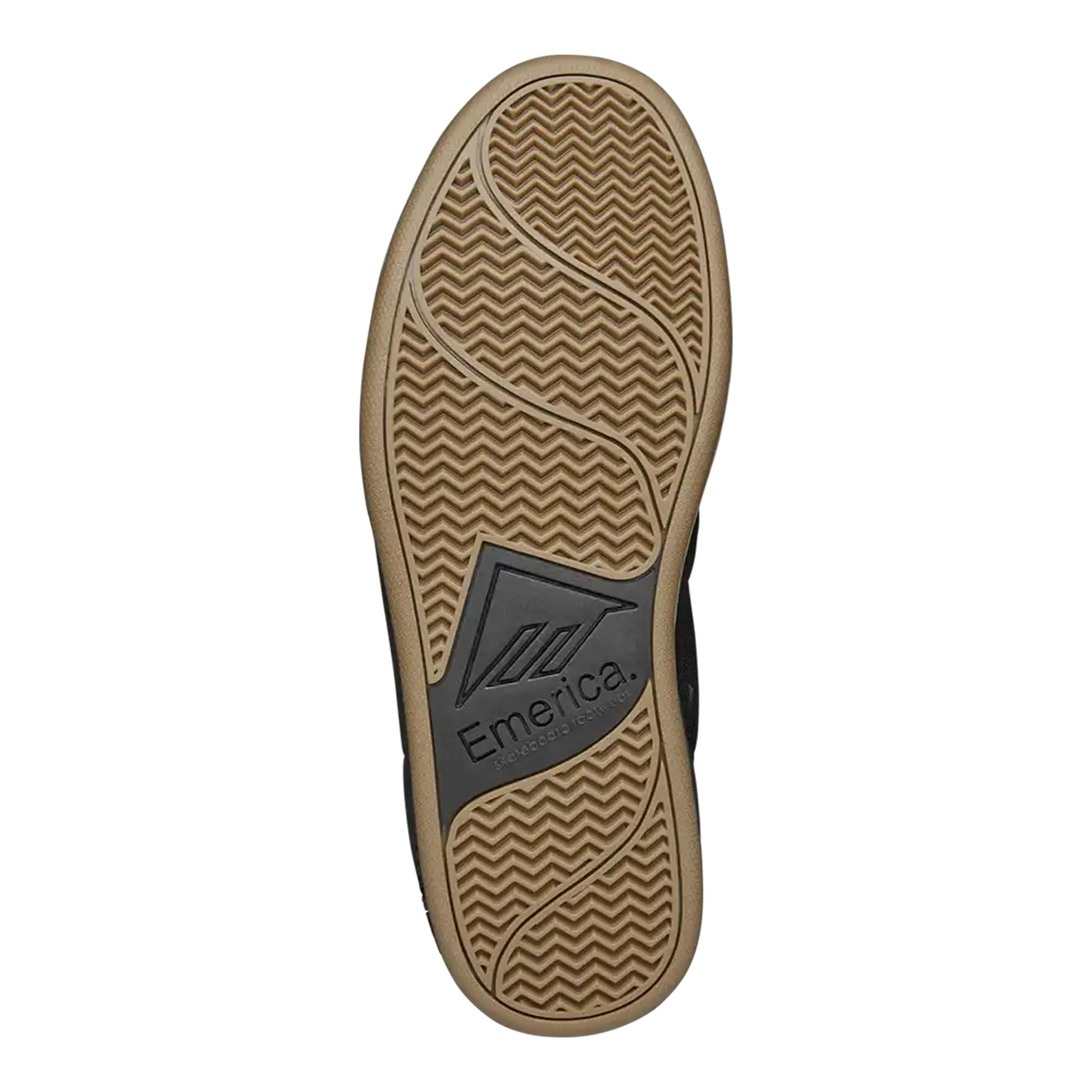 Emerica Heritic Black/Black Skateboard Shoe
