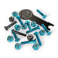 Independent Blue & Black 1" Phillips w/ Tool Skateboard Hardware