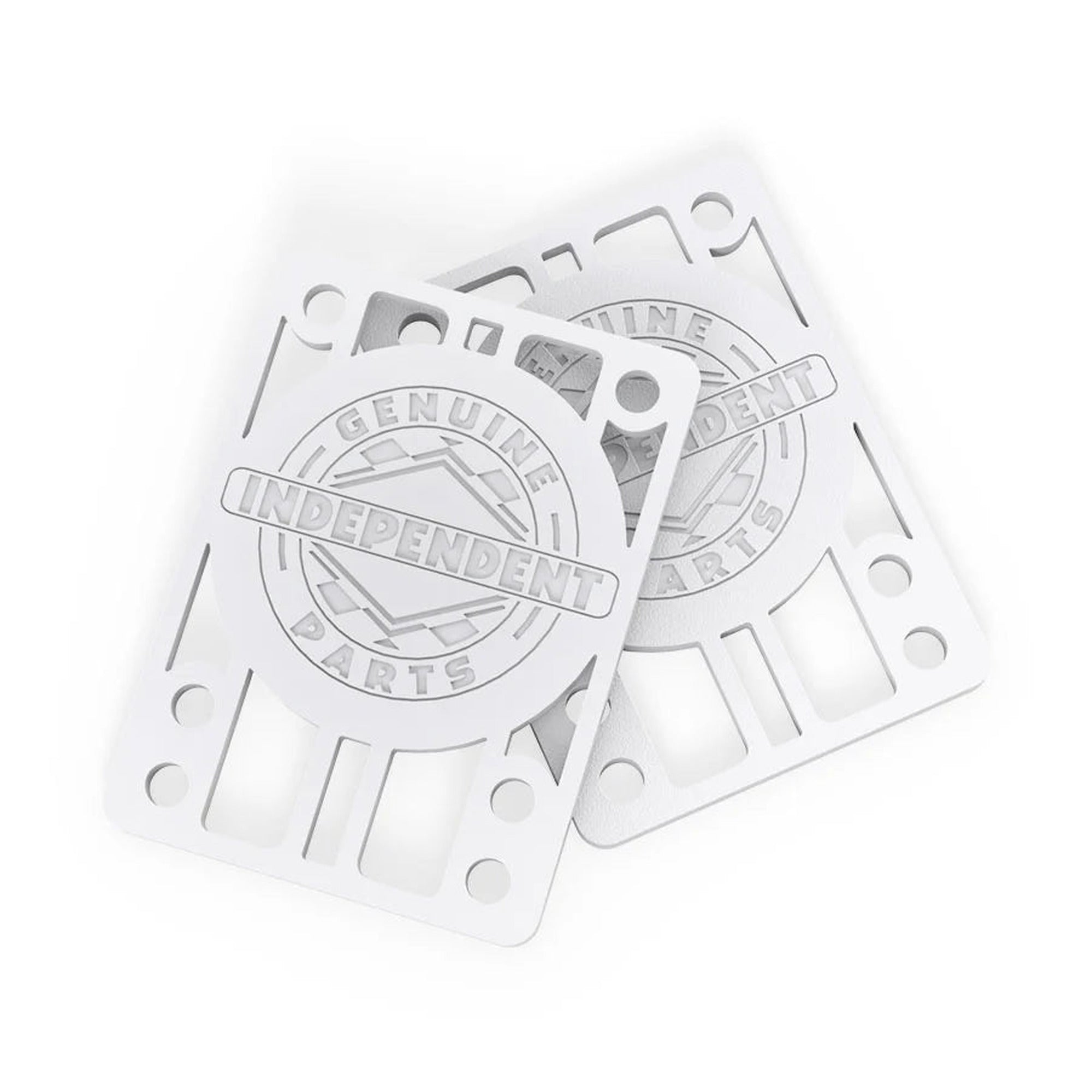 Independent Genuine Parts 1/8" White Skateboard Risers
