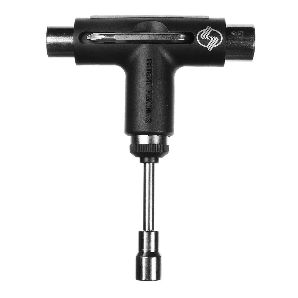 Silver Premium Skateboard Tool Black