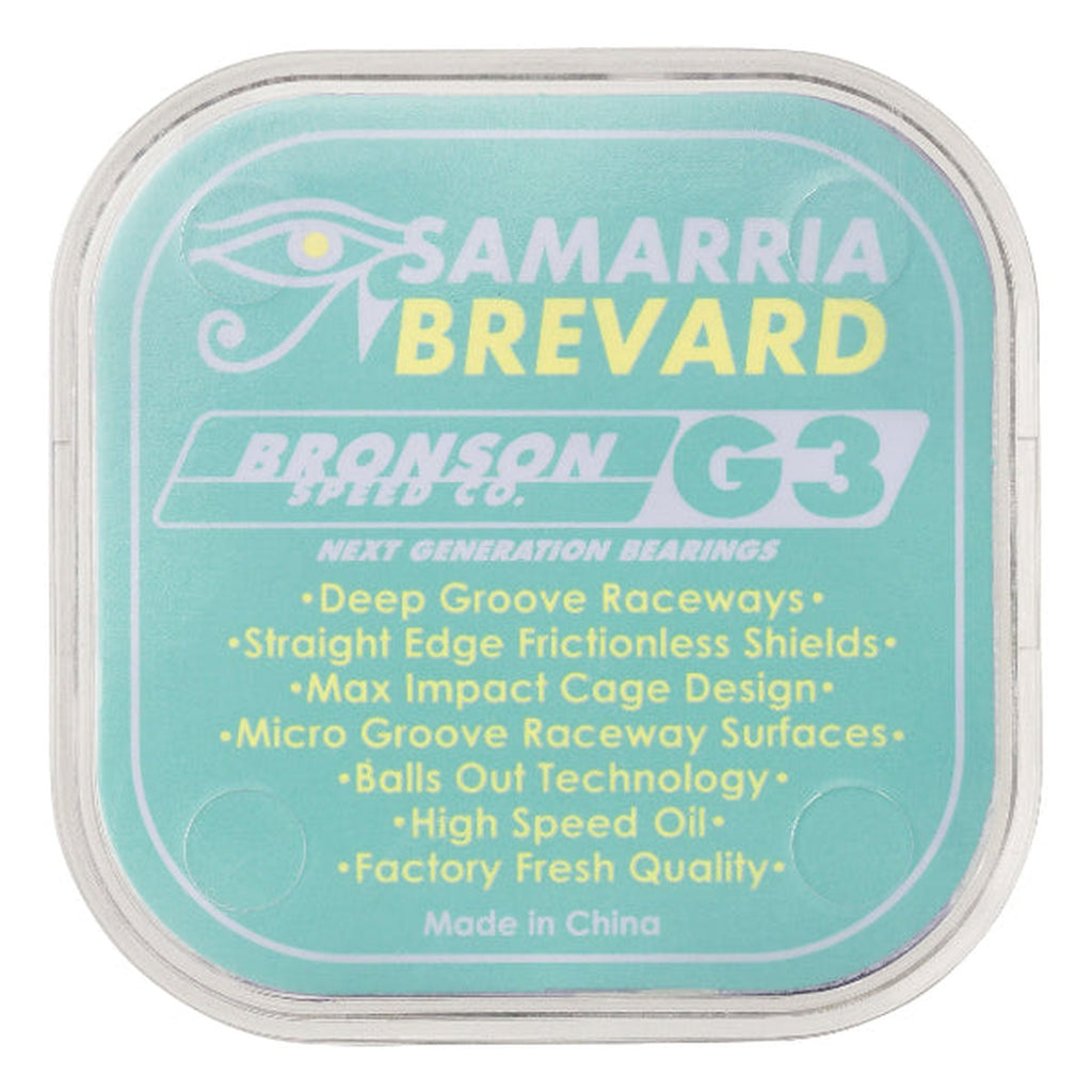 Bronson Speed Co. Samarria Brevard Pro G3 Skateboard Bearings