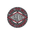 Independent Mako Tile 5" x 5" Grey Red Sticker