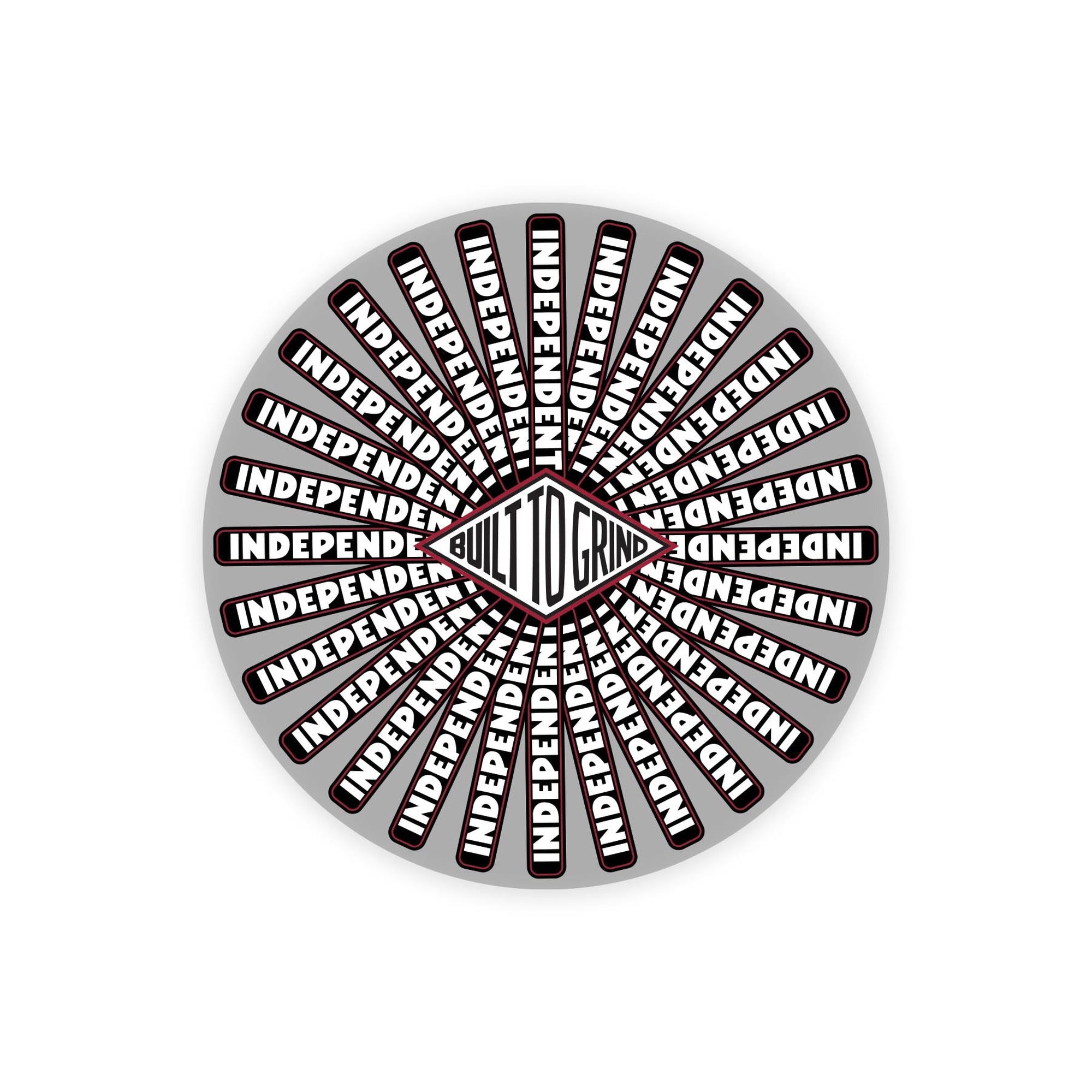 Independent Revolution 6" x 6" White Sticker