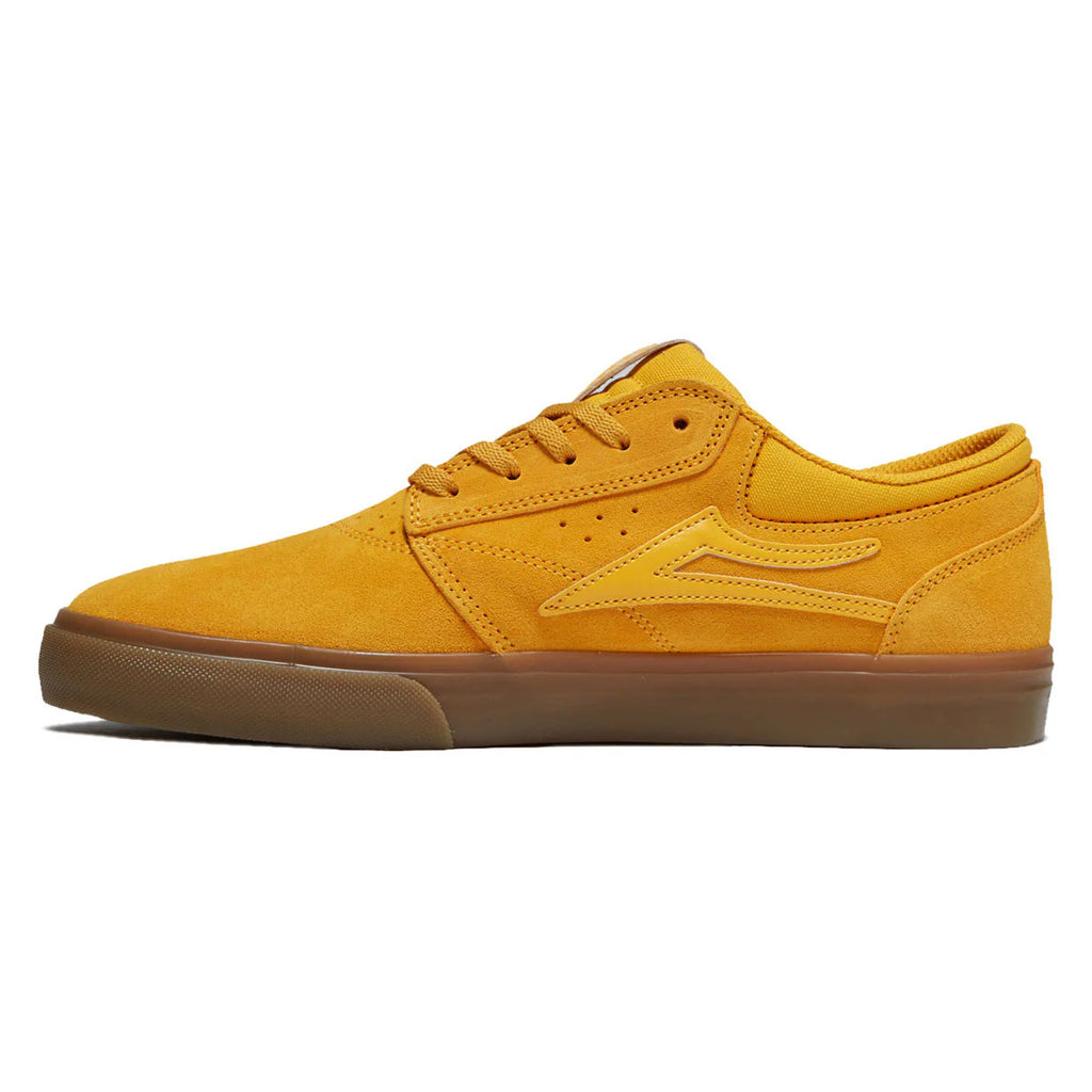 Lakai Griffin Yellow/Gum Suede Skateboard Shoe