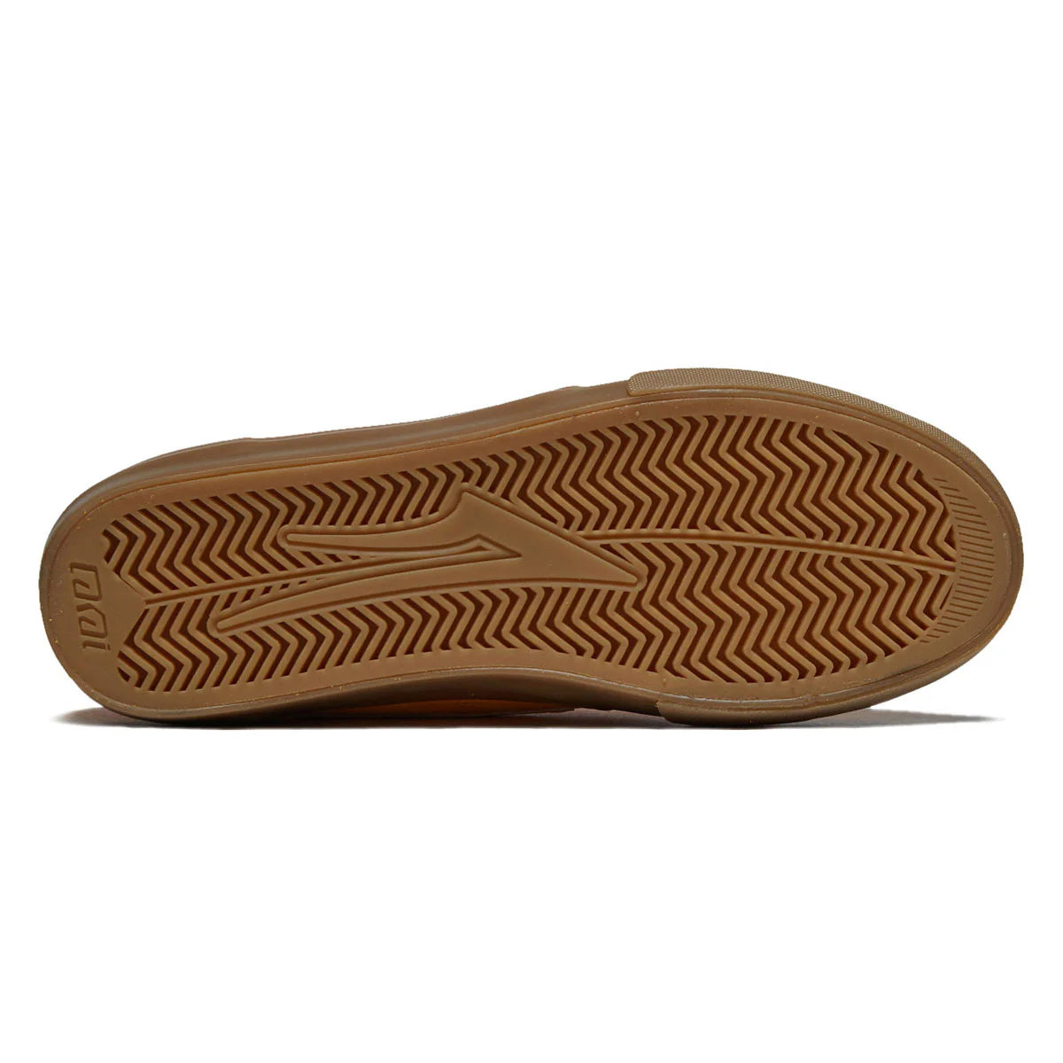 Lakai Griffin Yellow/Gum Suede Skateboard Shoe