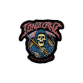 Santa Cruz Out Of Time 3.63" x 3.5" Silver Holographic Sticker