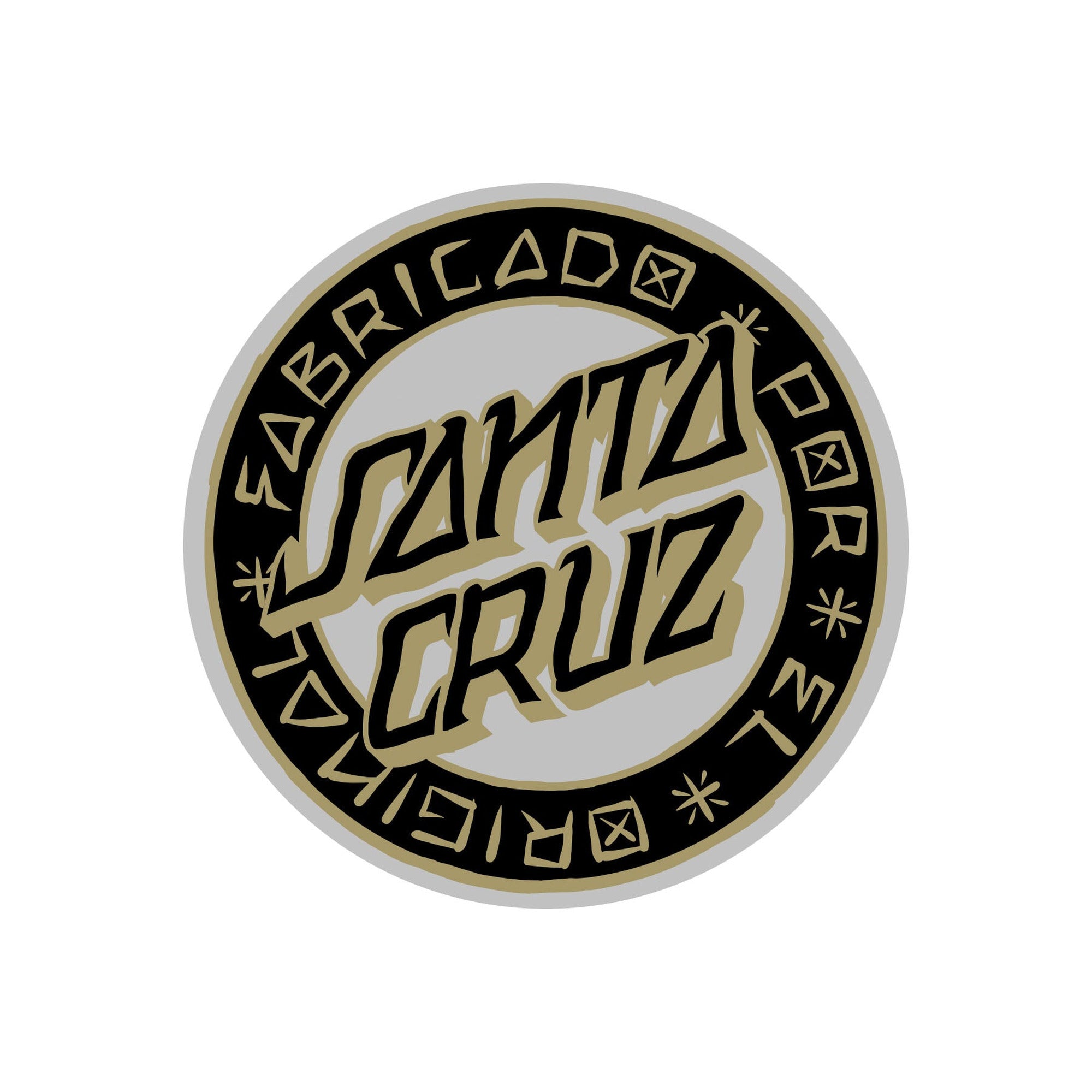 Santa Cruz Loco Dot 4" Sticker