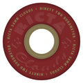 Ricta Clouds 56mm 92a Maroon Gold Skateboard Wheels
