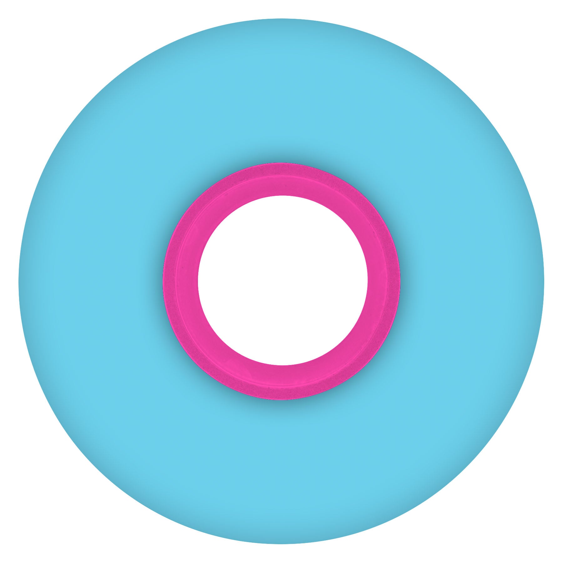 Ricta Clouds 54mm 92a Blue Pink Skateboard Wheels