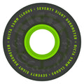 Ricta Clouds 55mm 78a Transparent Black Green Skateboard Wheels