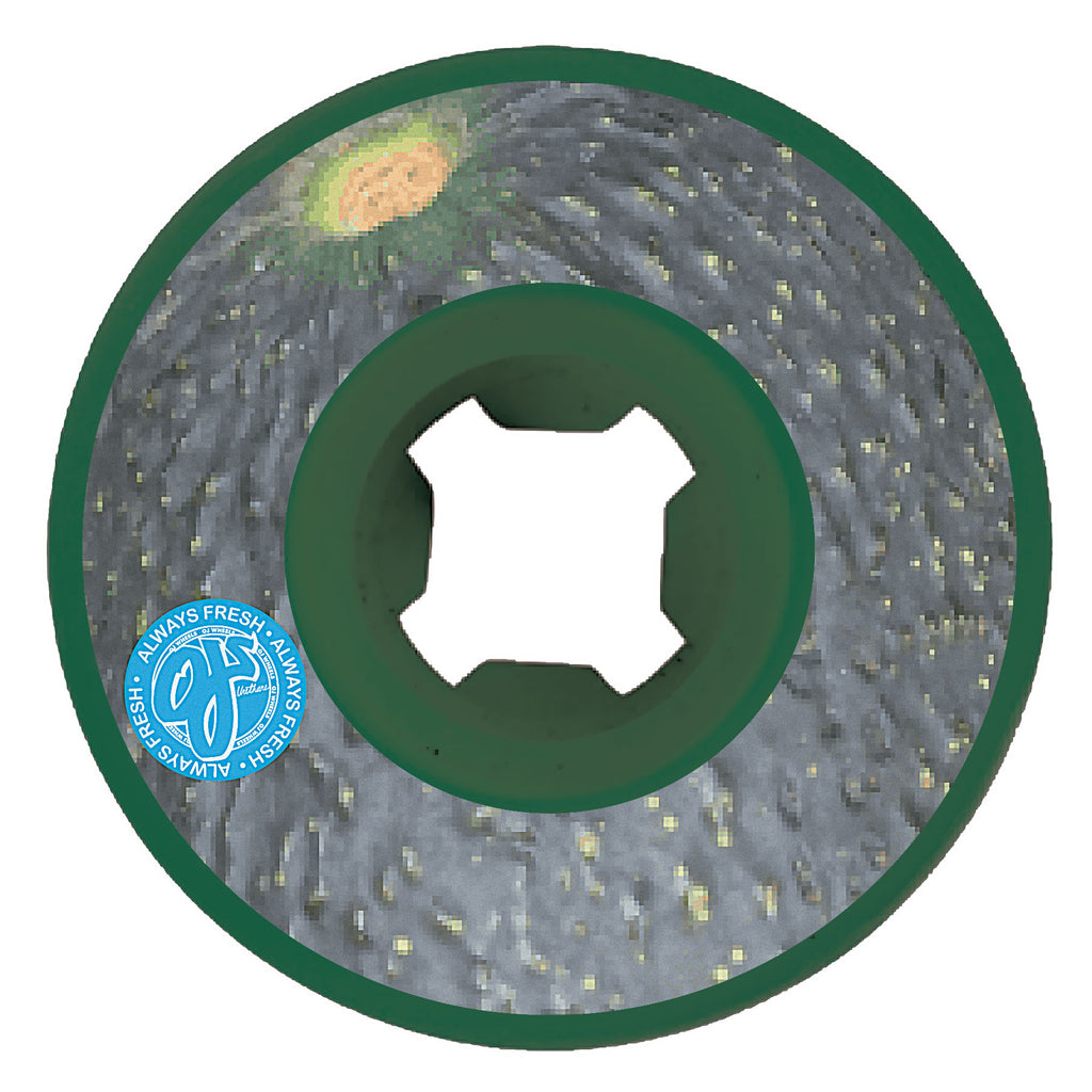 OJ Avocado Lil Doodies 58mm 99a OJ Green Skateboard Wheels