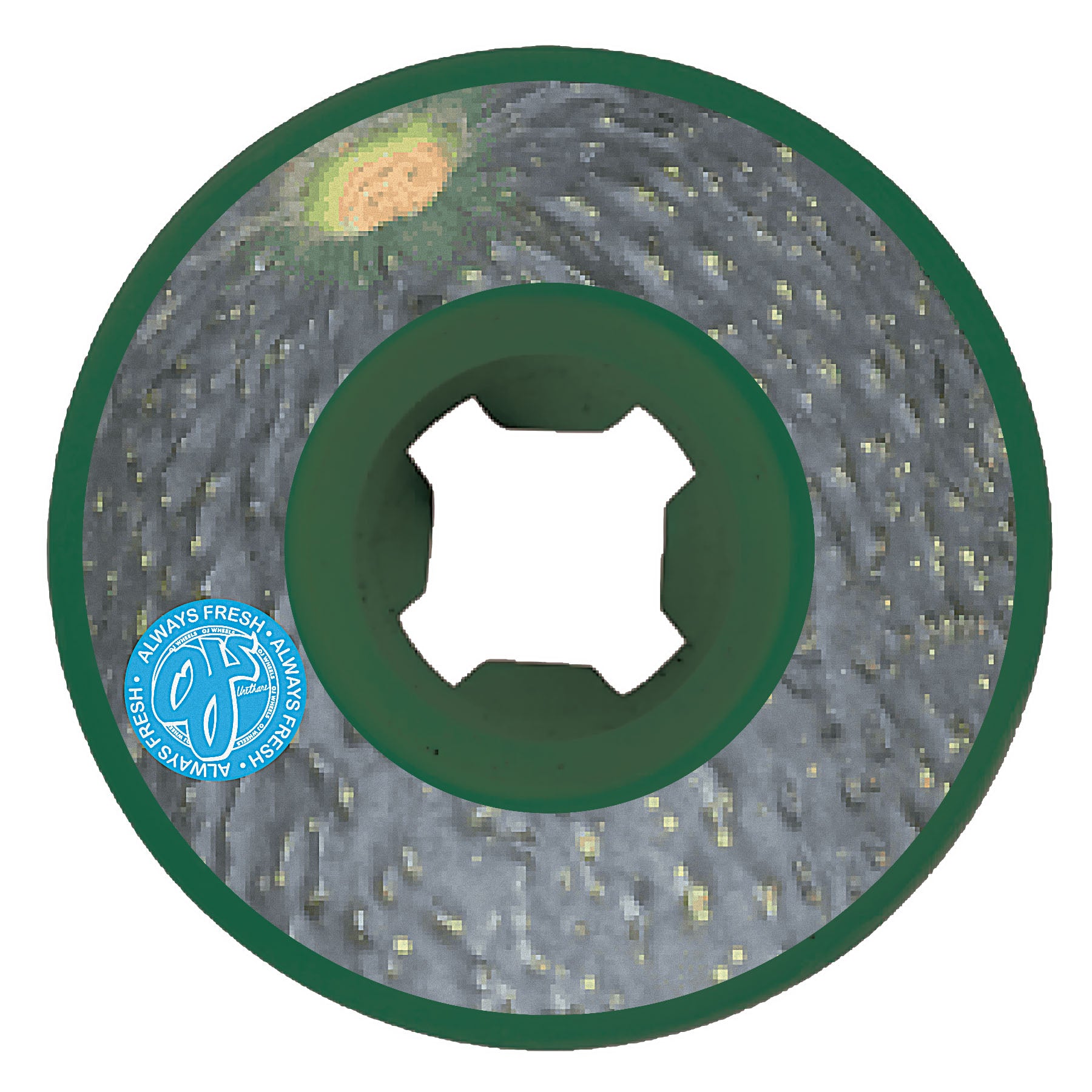 OJ Avocado Lil Doodies 58mm 99a OJ Green Skateboard Wheels