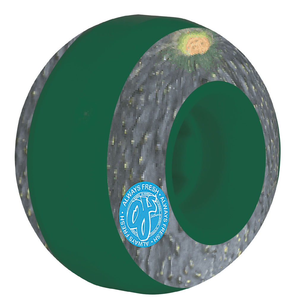 OJ Avocado Lil Doodies 58mm 99a OJ Green Skateboard Wheels
