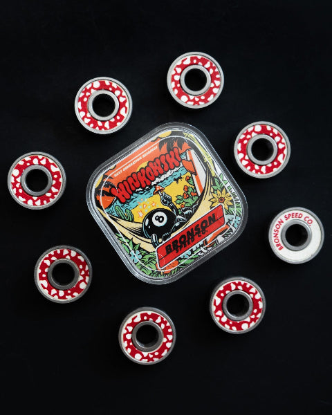 Bronson Speed Co. Erick Winkowski Mushroom Pro G3 Skateboard Bearings