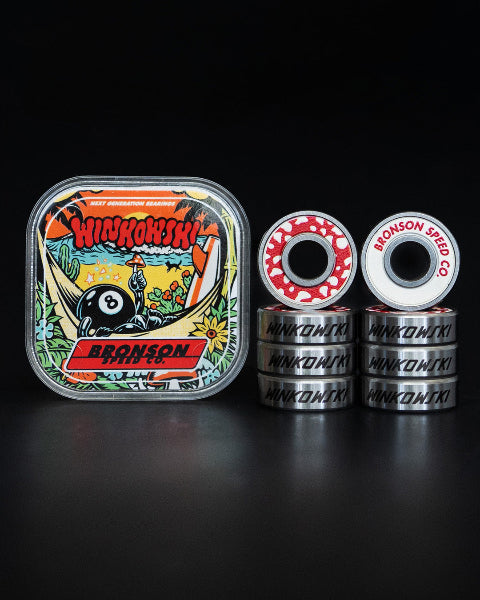 Bronson Speed Co. Erick Winkowski Mushroom Pro G3 Skateboard Bearings
