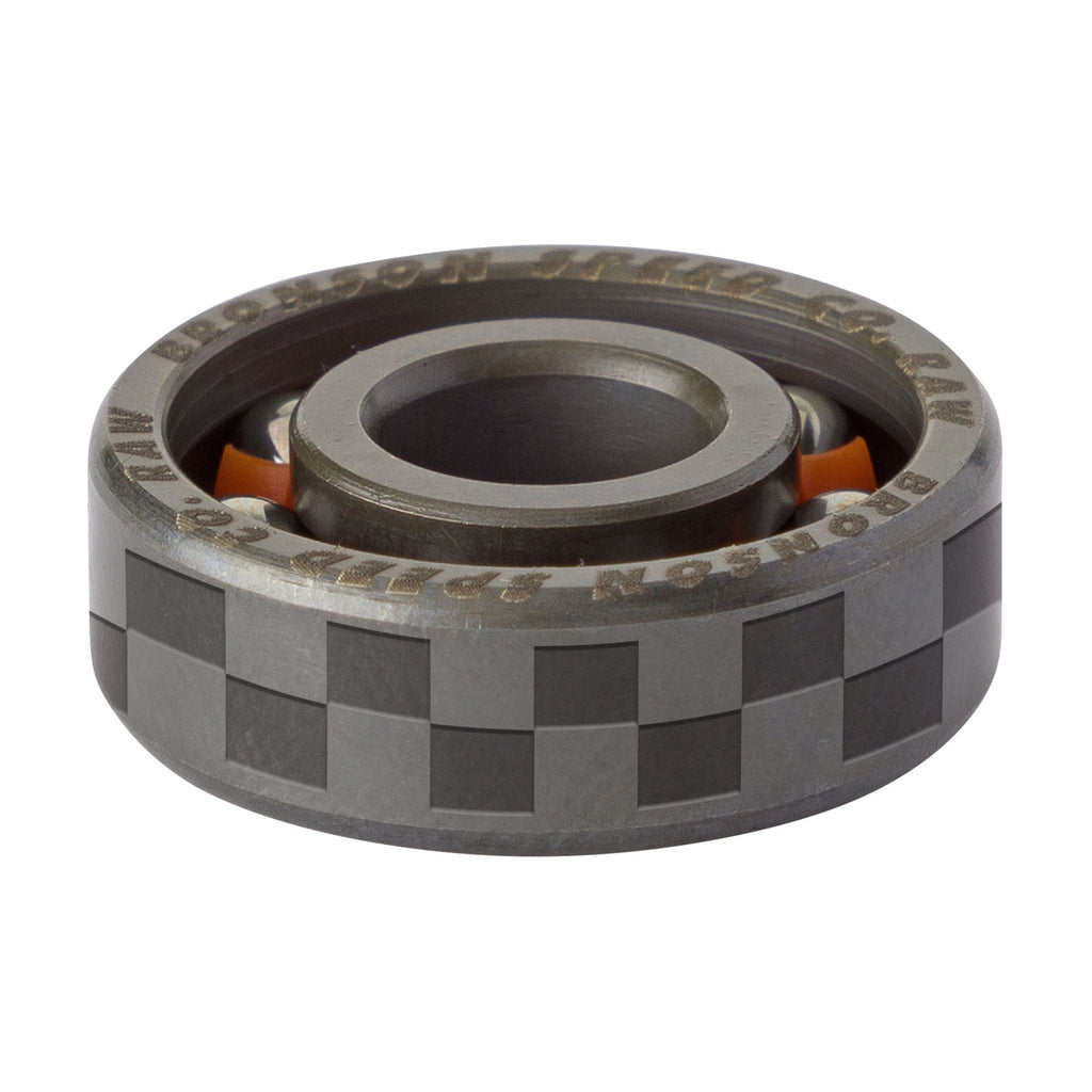 Bronson Speed Co. Chris Joslin Pro 6-Ball Raw Skateboard Bearings