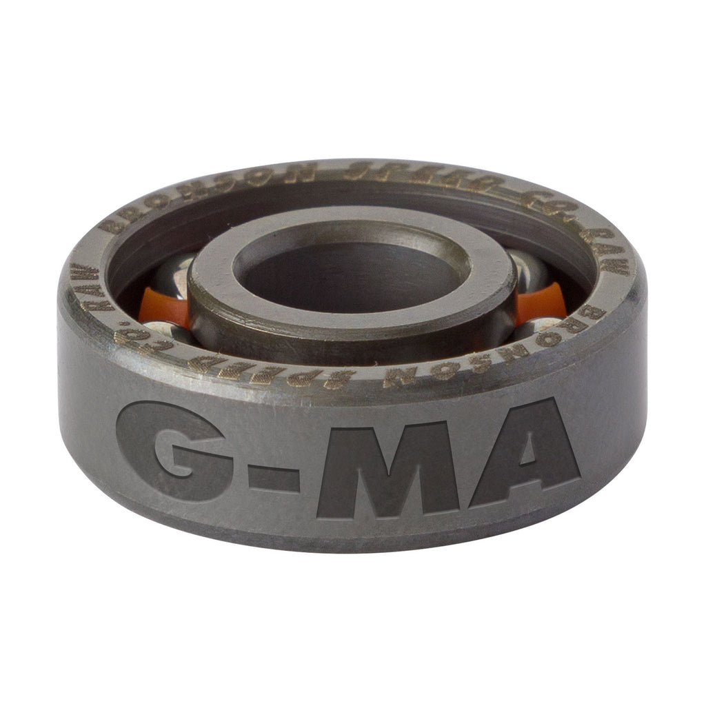 Bronson Speed Co. Chris Joslin Pro 6-Ball Raw Skateboard Bearings