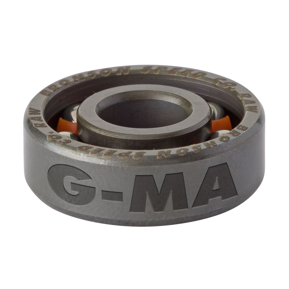 Bronson Speed Co. Chris Joslin Pro 6-Ball Raw Skateboard Bearings