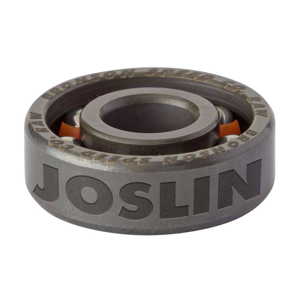 Bronson Speed Co. Chris Joslin Pro 6-Ball Raw Skateboard Bearings