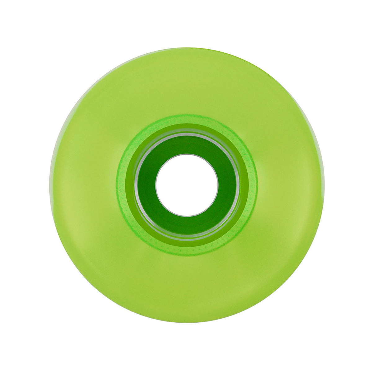OJ Super Juice 60mm 78a Bubble Gum Transparent Green Skateboard Wheels
