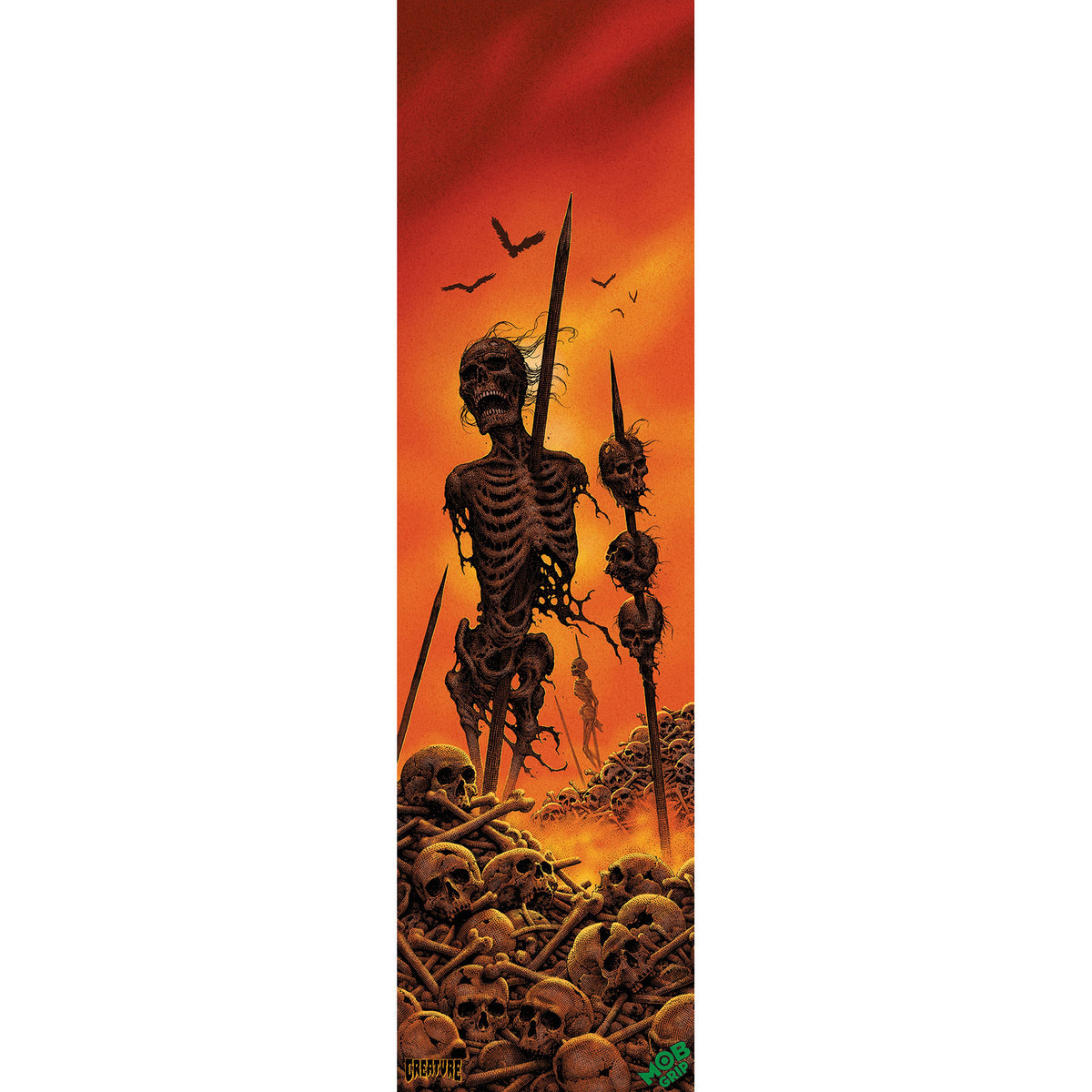 Mob x Creature Wasted 9" x 33" Grip Tape