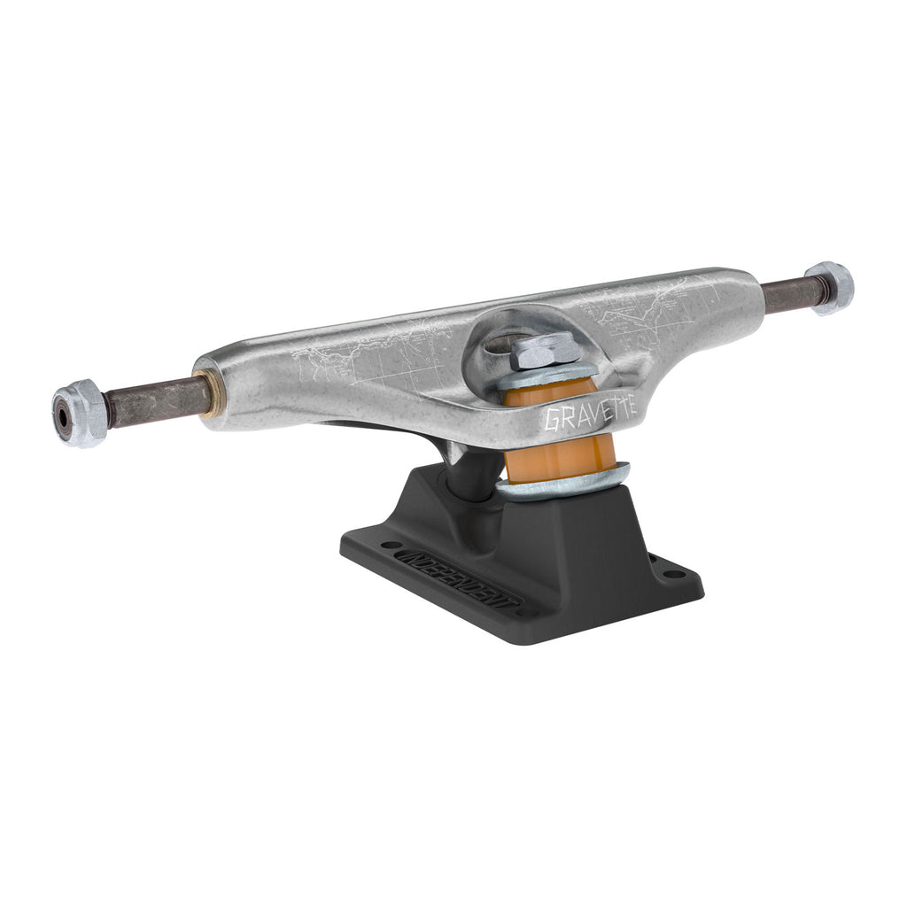 Independent Stage 11 Hollow David Gravette Pro Silver Black Skateboard Trucks
