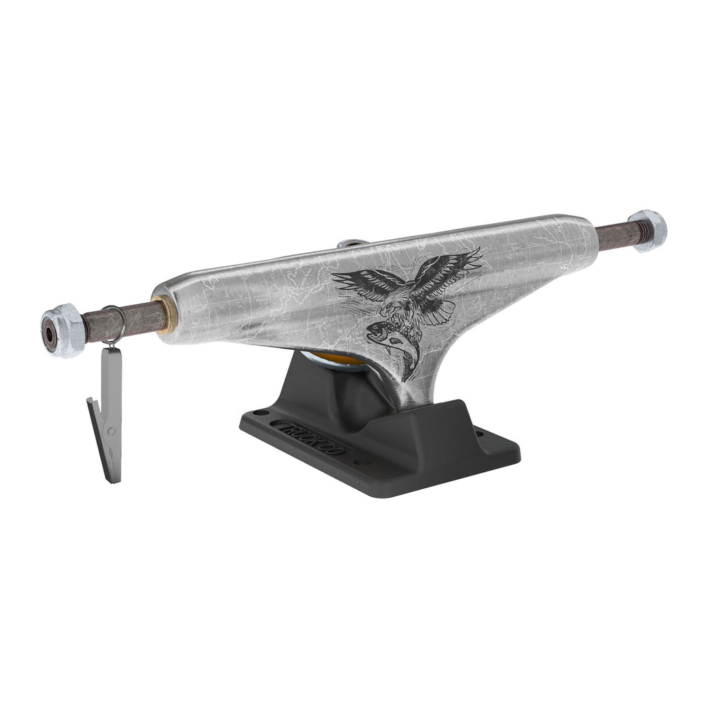 Independent Stage 11 Hollow David Gravette Pro Silver Black Skateboard Trucks