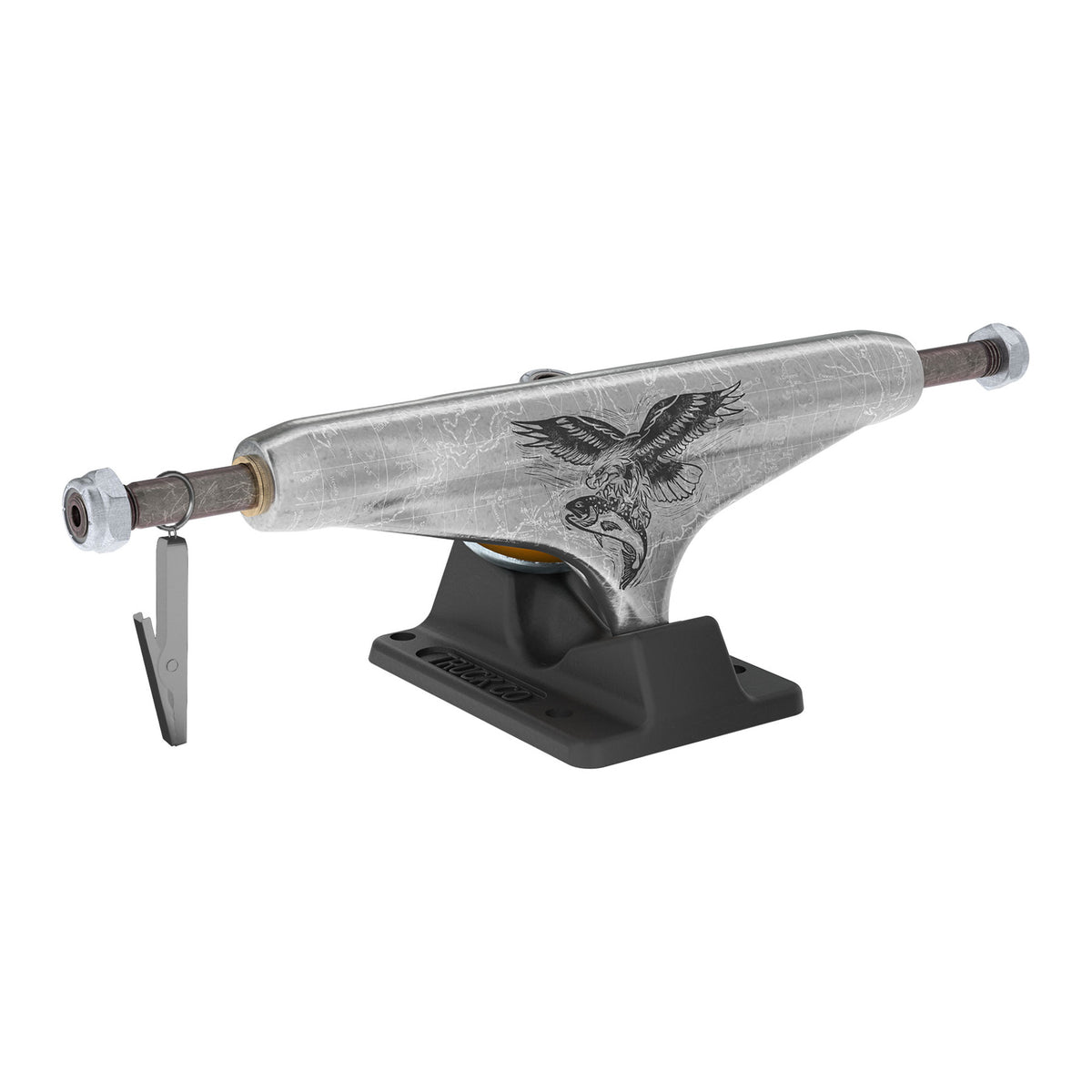 Independent Stage 11 Hollow David Gravette Pro Silver Black Skateboard Trucks